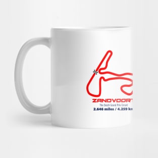 Dutch Track Graphic Mug